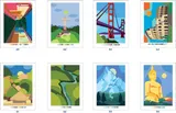 Раскраска по номерам Coloriages mysteres Disney Tour du monde - вокруг света / 9782376715191 — фото 6