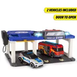 Dickie SOS - Спасательная станция со светом и звуком + 2 автомобиля Volvo 3716026 / артикул 3716026 / GTIN 4006333090776 — фото 3