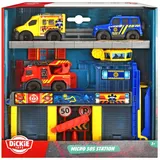 Dickie SOS - Спасательная станция + 3 автомобиля Mercedes Benz 3713017 / артикул 3713017 / GTIN 4006333089084 — фото 1