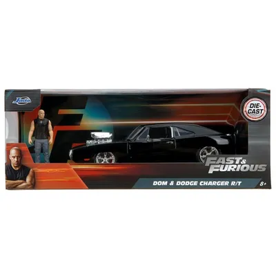 Jada Fast & Furious - Dodge Charger R/T металлический автомобиль 1:24 + фигурка 3205006