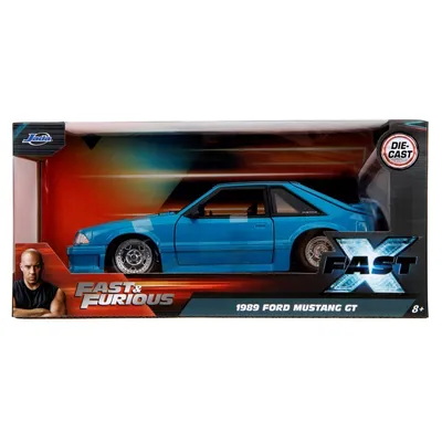 Jada Fast & Furious - Металлическая машина 1989 Ford Mustang GT 1:24 3203098