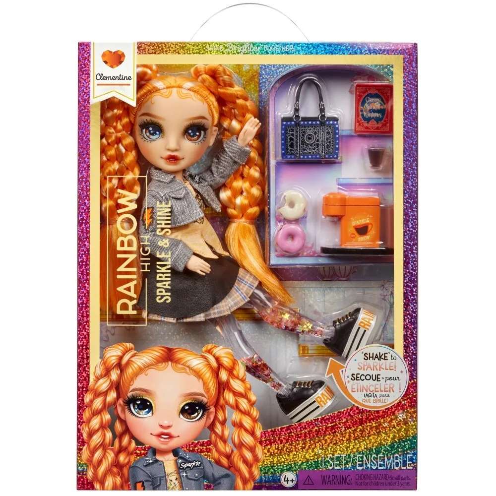 Rainbow High - Модная кукла Клементина (оранжевая) Sparkle & Shine 427803 / артикул 427827 427803 / GTIN 035051427803