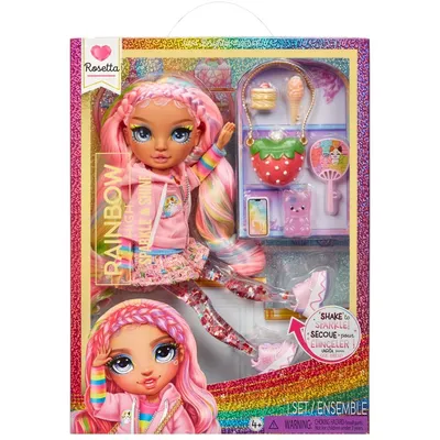 Rainbow High - Модная кукла Розетта (розовая) Sparkle & Shine 427780