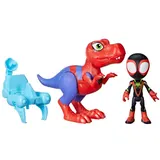Hasbro Spidey and the Super Buddies - Spidey-Rex и Miles Morales 2-PAK Figurines G0124 / артикул F9482 G0124 / GTIN 5010996234841 — фото 5