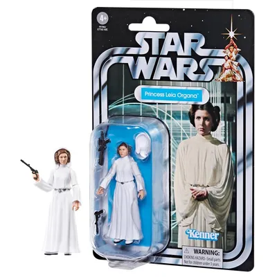 Hasbro Star Wars Vintage - Лея Органа 9,5 см фигурка Звездные войны: Новая надежда F9785