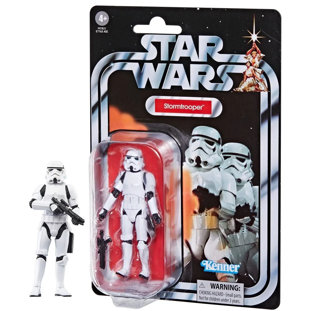 Hasbro Star Wars Vintage - Фигурка штурмовика 9,5 см Звездные войны: Новая надежда F9787 / артикул E7763 F9787 / GTIN 5010996218667