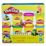 Hasbro F7369 F7966 — Набор с пластилином Play-Doh Разноцветный сад набор из 9 тюбиков 425 г F7966 — фото 2