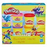 Play-Doh - Ciastolina Rainbow Colours 9-PAK Набор для пополнения 425 г F7965 / артикул F7369 F7965 / GTIN 5010994196486 — фото 2