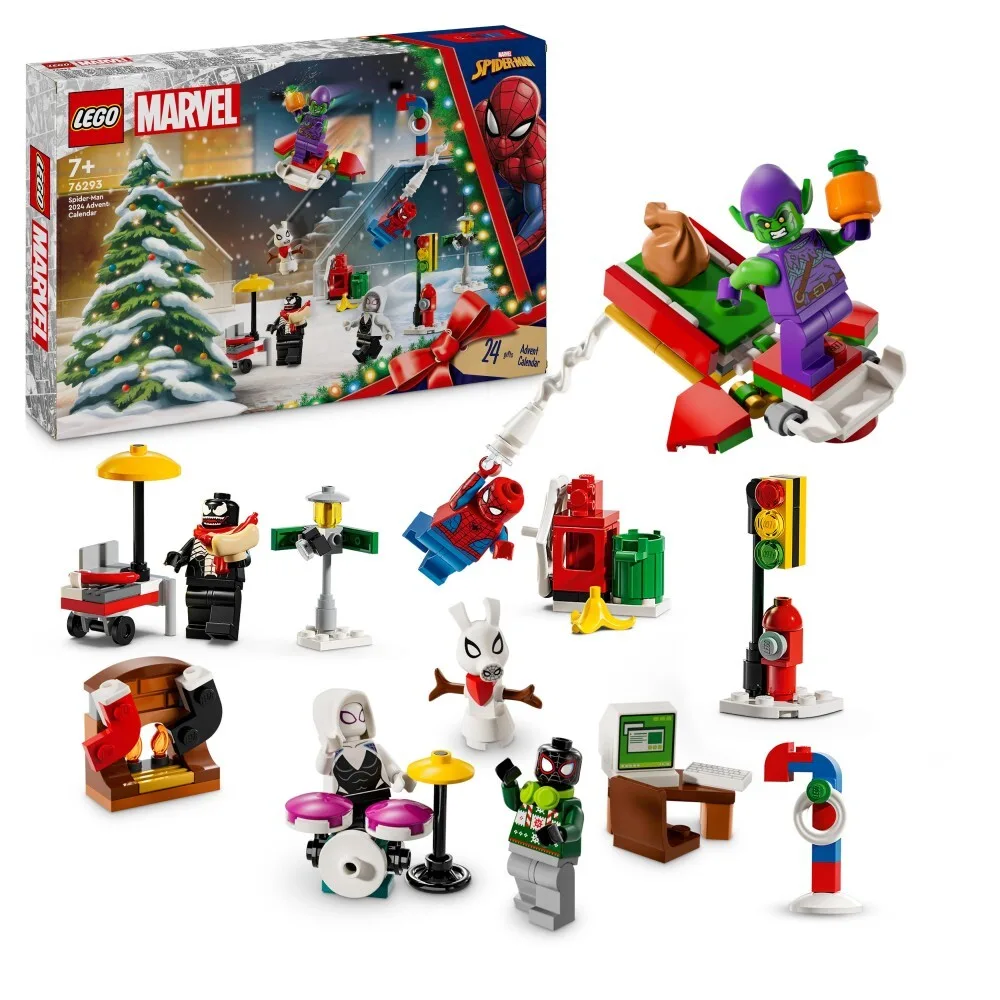 LEGO Marvel - Адвент-календарь Человека-паука 2024 76293 / артикул 76293 / GTIN 5702017590035