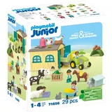 Playmobil - Юношеское приключение на ферме с трактором, прицепом и животными 71656 / артикул 71656 / GTIN 4008789716569 — фото 1
