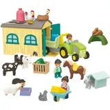 Playmobil - Юношеское приключение на ферме с трактором, прицепом и животными 71656 / артикул 71656 / GTIN 4008789716569 — фото 2