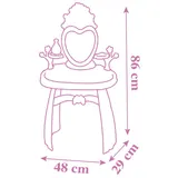 Детский туалетный столик Smoby Disney Princess 320251 со стульчиком и 10 аксессуарами от 3 лет — фото 5