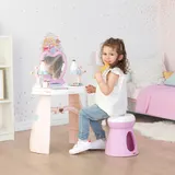Детский туалетный столик Smoby Disney Princess 320251 со стульчиком и 10 аксессуарами от 3 лет — фото 6