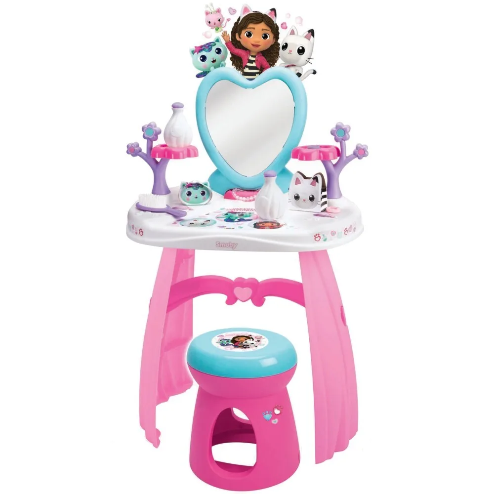 Smoby Gabi домик для кошки - Туалет с креслом + 10 аксессуаров 320255 / артикул 320255 / GTIN 3032163202554