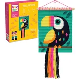 Wow Box - Набор для вышивания тукана в технике макраме WOW0923 / артикул WOW0923 / GTIN 5904754609234 — фото 1