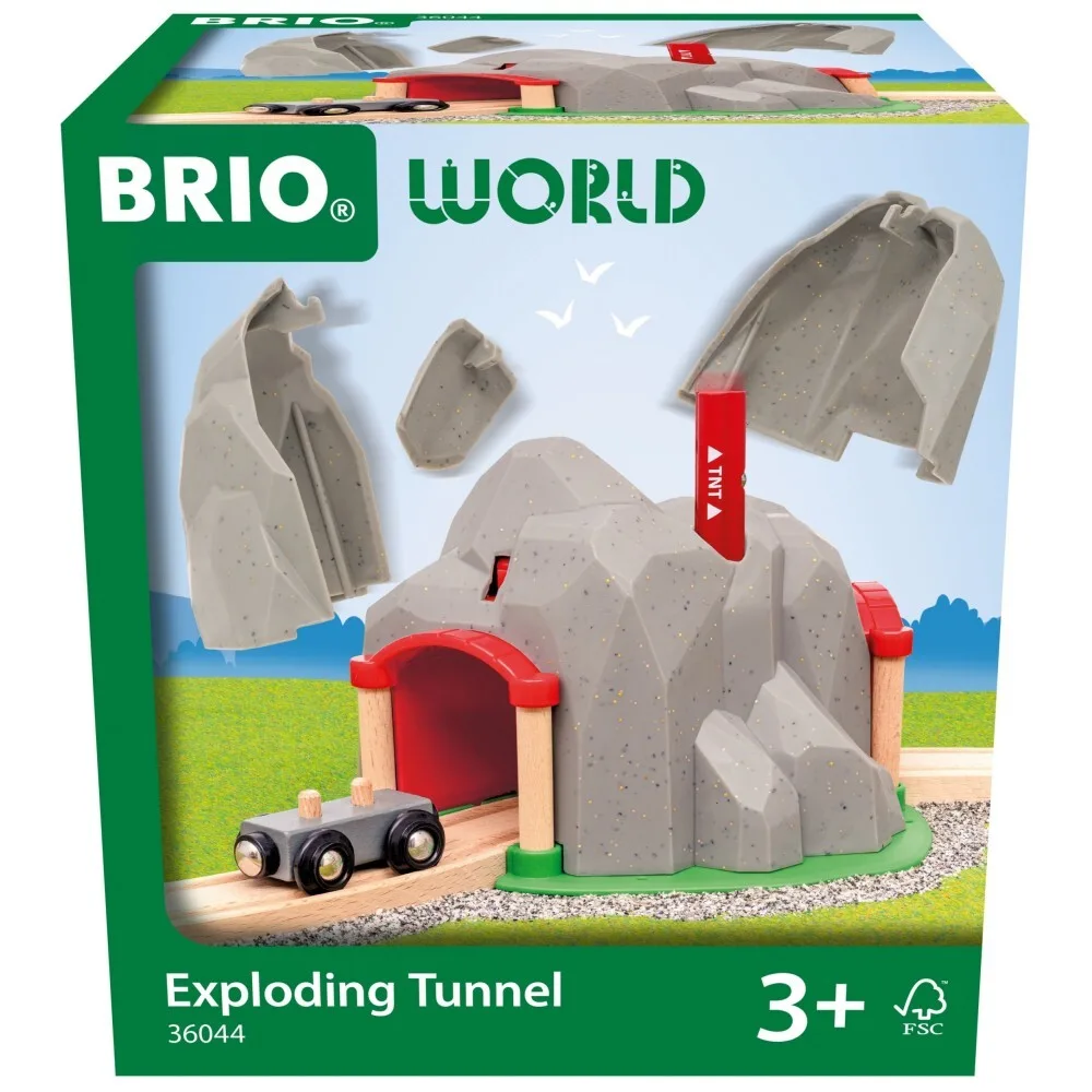 BRIO 36044 «Взрывающийся тоннель» 36044