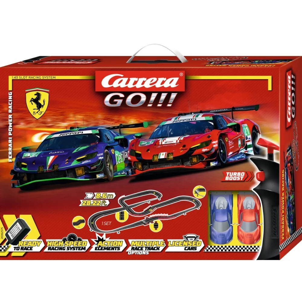 Гоночный трек Carrera Ferrari Power Racing 62575 8.6 м с 2 машинками 62575