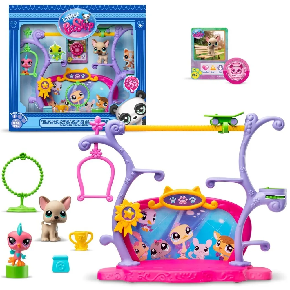 Littlest Pet Shop - Pets have talent Набор со сценой + 2 фигурки LPS00558 / артикул LPS00558 / GTIN 885561005585