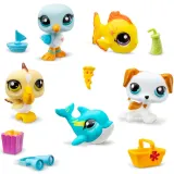 TM Toys LPS00517 — Игровой набор Littlest Pet Shop «Пляж» с пятью зверюшками и аксессуарами — фото 2