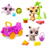 Littlest Pet Shop - Набор Сафари с тремя животными 3-PAK + аксессуары LPS00524 / артикул LPS00524 / GTIN 885561005240 — фото 2
