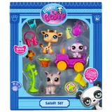 Littlest Pet Shop - Набор Сафари с тремя животными 3-PAK + аксессуары LPS00524 / артикул LPS00524 / GTIN 885561005240 — фото 3