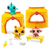 Littlest Pet Shop - Набор "Джунгли" с тремя животными 3-PAK + аксессуары LPS00515 / артикул LPS00515 / GTIN 885561005158 — фото 2