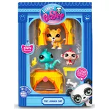 Littlest Pet Shop - Набор "Джунгли" с тремя животными 3-PAK + аксессуары LPS00515 / артикул LPS00515 / GTIN 885561005158 — фото 4