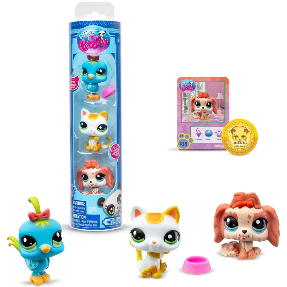 Littlest Pet Shop - Три питомца города Коллекционные фигурки Туба 3-ПАК LPS00550 / артикул LPS00550 1 / GTIN 885561005516