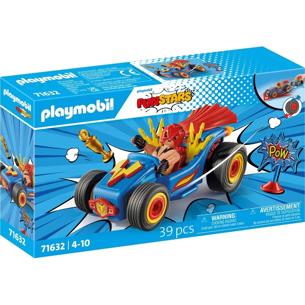 Playmobil Funstars Racing 71632 Картинг Рестлер 39 деталей