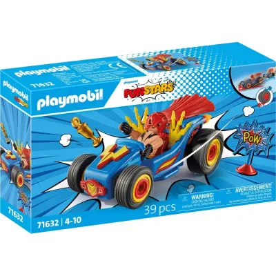 Playmobil Funstars Racing 71632 Картинг Рестлер 39 деталей