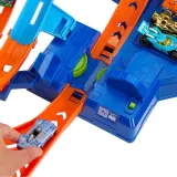 Hot Wheels - Quadruple Loop Set с зоной аварии + машинка HXR70 / артикул HXR70 / GTIN 194735237166 — фото 6