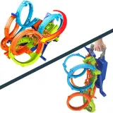 Hot Wheels - Quadruple Loop Set с зоной аварии + машинка HXR70 / артикул HXR70 / GTIN 194735237166 — фото 7