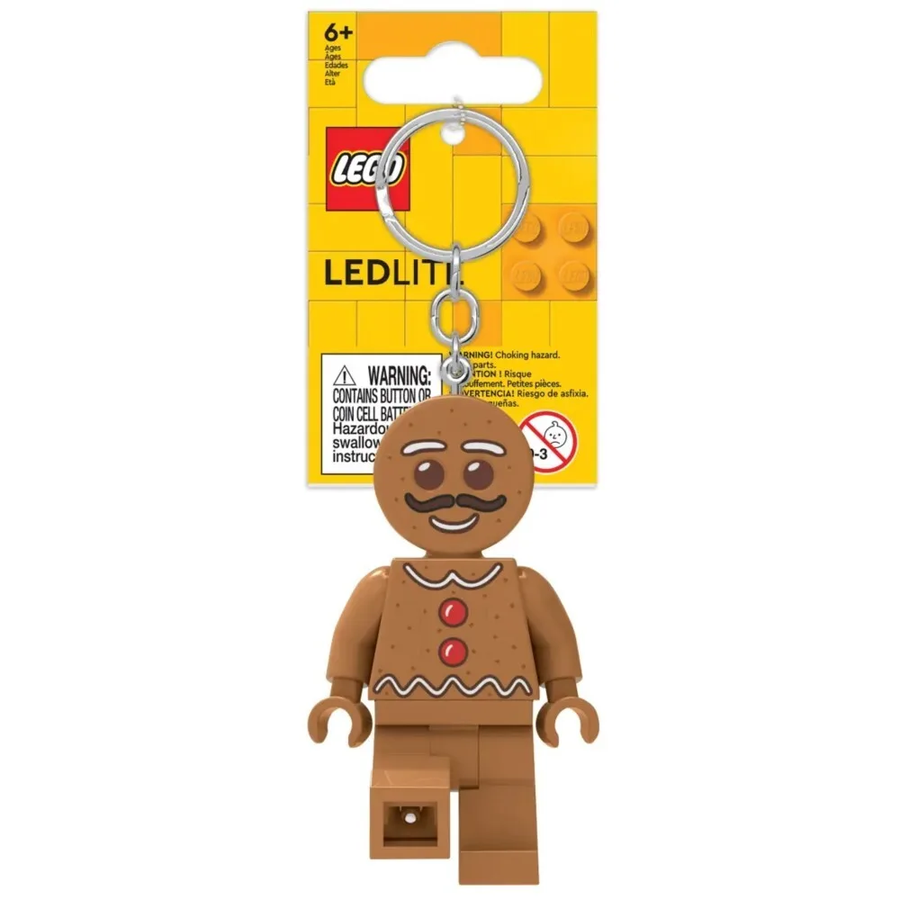 LEGO - Брелок с факелом и пряничным человечком 5007809 / артикул 5007809 / GTIN 4895028530303