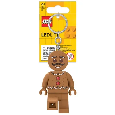 LEGO - Брелок с факелом и пряничным человечком 5007809