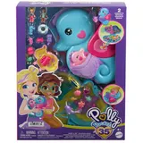 Polly Pocket - Seahorses Compact Bag Expandable Play Set HWP03 / артикул GKJ63 HWP03 / GTIN 194735217670 — фото 1