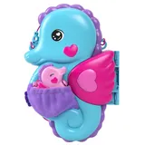 Polly Pocket - Seahorses Compact Bag Expandable Play Set HWP03 / артикул GKJ63 HWP03 / GTIN 194735217670 — фото 2