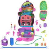 Polly Pocket - Обезьянка Компактная сумка Расширяемый игровой набор HWP04 / артикул GKJ63 HWP04 / GTIN 194735218004 — фото 3