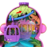 Polly Pocket - Обезьянка Компактная сумка Расширяемый игровой набор HWP04 / артикул GKJ63 HWP04 / GTIN 194735218004 — фото 4