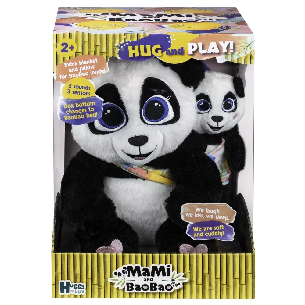 Huggy Luv - Мама панда MaMi и ее малыш BaoBao Interactive DKO0372 / артикул DKO0372 / GTIN 5904754603720