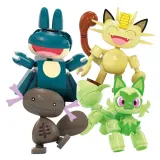 MEGA Pokemon - Колесо обозрения + 4 фигурки Строительные блоки 393 элемента. HXF80 / артикул HXF80 / GTIN 194735228560 — фото 3