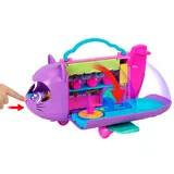 Polly Pocket - Кошка-самолет с двумя куклами + аксессуары HWP19 / артикул HWP19 / GTIN 194735217779 — фото 5