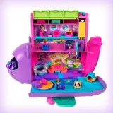Polly Pocket - Кошка-самолет с двумя куклами + аксессуары HWP19 / артикул HWP19 / GTIN 194735217779 — фото 6