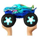 Hot Wheels - Монстр-трак на дистанционном управлении Mega-Wrex Alive 1:15 Light & Sound JBD90 / артикул JBD90 / GTIN 194735258246 — фото 3