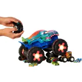 Hot Wheels - Монстр-трак на дистанционном управлении Mega-Wrex Alive 1:15 Light & Sound JBD90 / артикул JBD90 / GTIN 194735258246 — фото 5