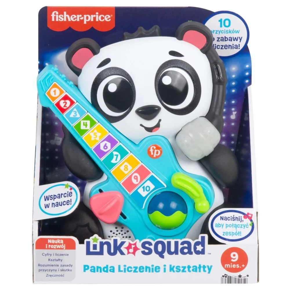 Fisher-Price - Интерактивная развивающая игрушка Панда Счет и формы HYL36 / артикул HYL36 / GTIN 194735250059