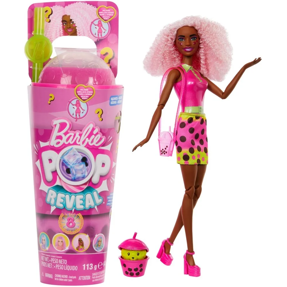 Barbie Pop Reveal - Berry Doll Bubble Tea Series HTJ20 / артикул HNW40 HTJ20 / GTIN 194735191284