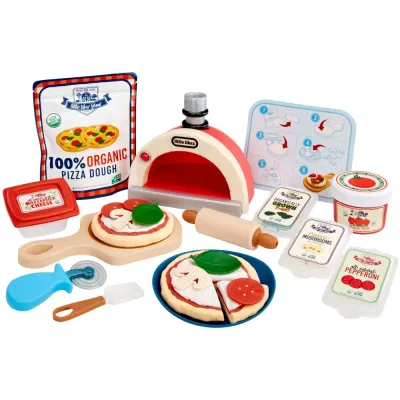 Little Tikes - Набор для приготовления пиццы Creative Chefs + 22 аксессуара 488771