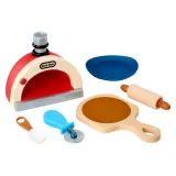 Little Tikes - Набор для приготовления пиццы Creative Chefs + 22 аксессуара 488771 / артикул 488771 / GTIN 050743488771 — фото 4