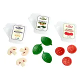 Little Tikes - Набор для приготовления пиццы Creative Chefs + 22 аксессуара 488771 / артикул 488771 / GTIN 050743488771 — фото 8