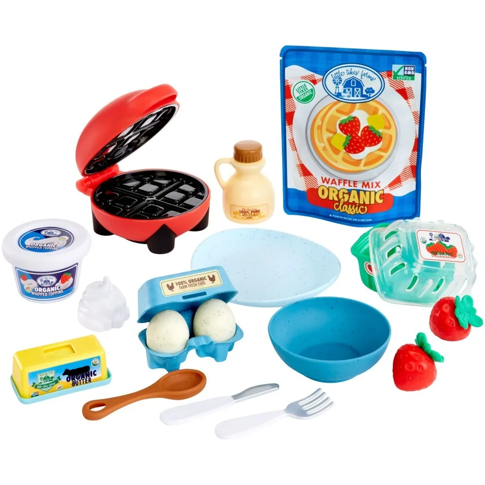 Little Tikes - Набор для приготовления вафель Creative Chefs + 18 аксессуаров 639685 / артикул 639685 / GTIN 050743639685